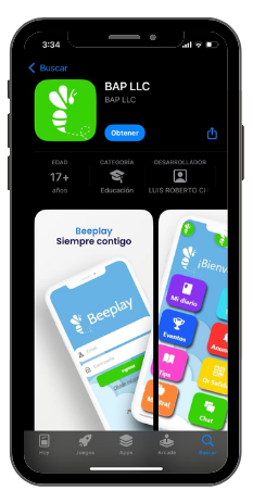 BeepLay App on Phone